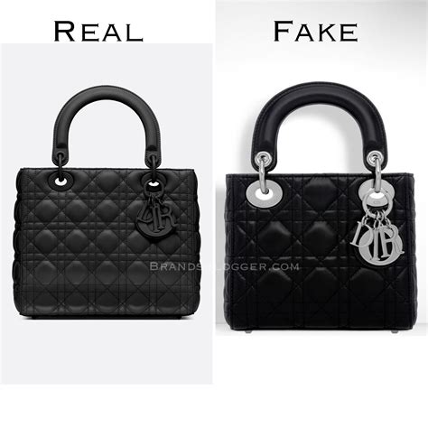 lady dior fake vs real